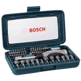 Jogo De Bits E Soquetes 46 Peças 2607017399 Bosch