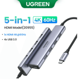 Hub Ugreen USB C 5 em 1