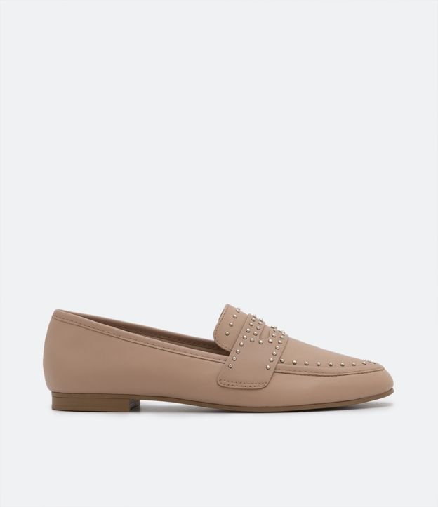 Sapato Loafer Flat com Cravinhos