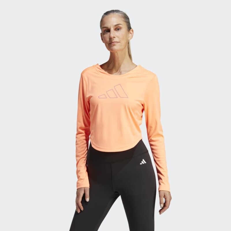 Camiseta Manga Longa Adidas Treino Hyperbright