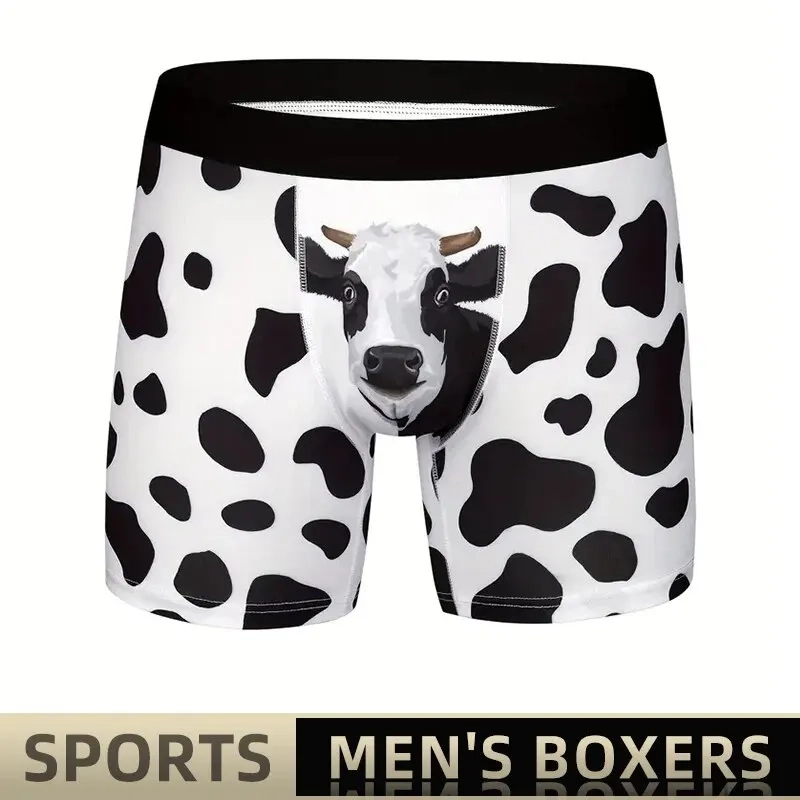 Cueca Box Estampa de Vaca