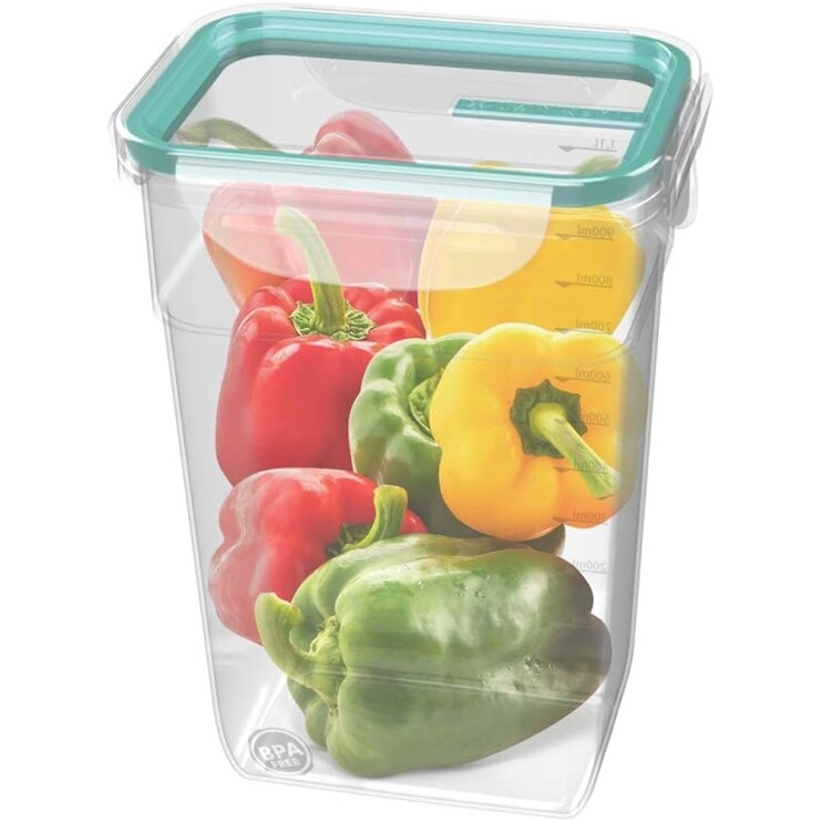 Pote Plástico de 1400ml com Travas Herméticas Linha Freshy Sanremo