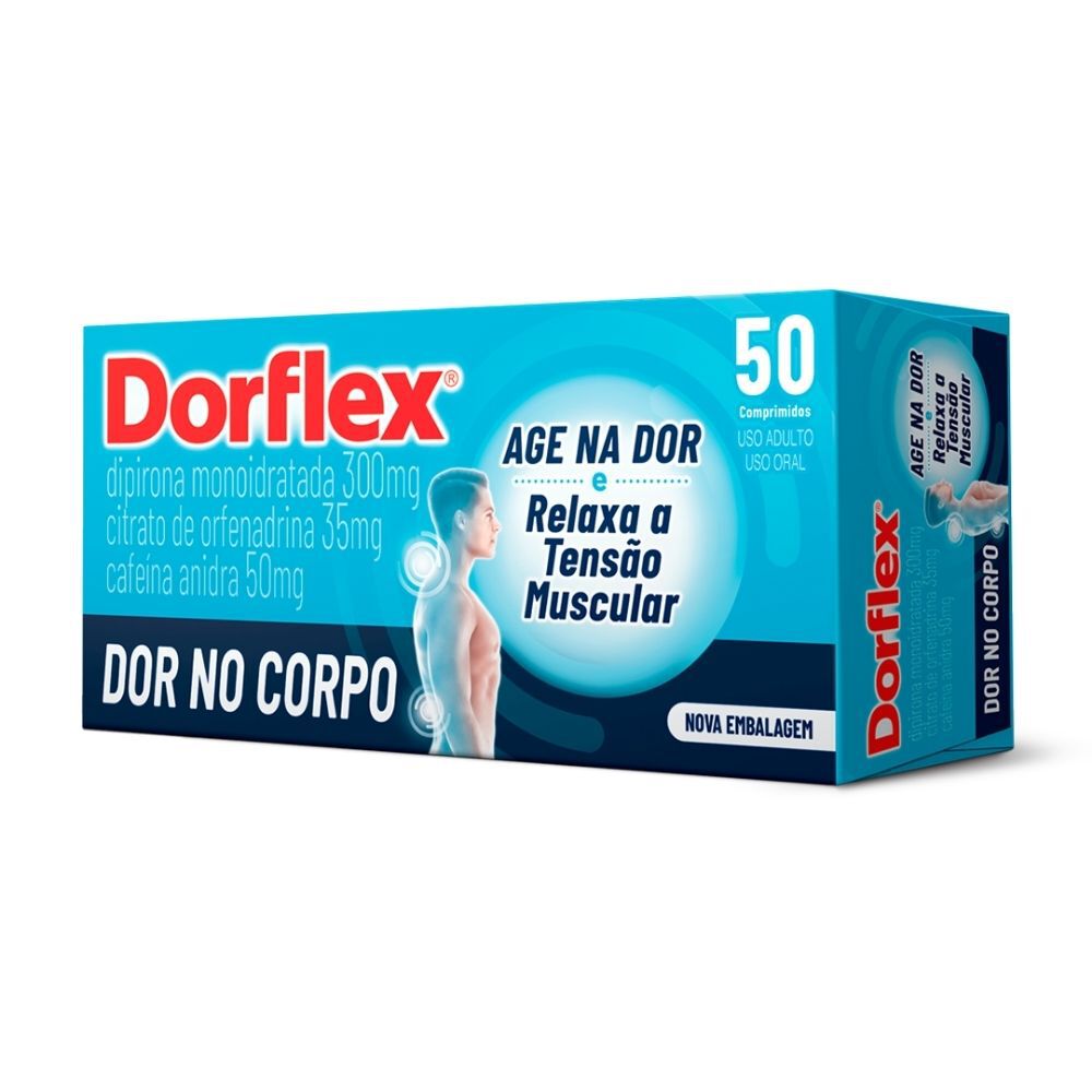 Dorflex Analgésico e Relaxante Muscular 50 Comprimidos