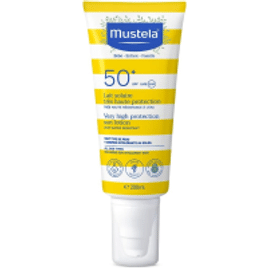 Protetor Solar Rosto e Corpo Mustela FPS 50+ 200ml