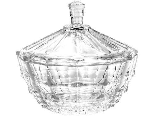 Bomboniere de Cristal com Tampa Wolff Mauricius