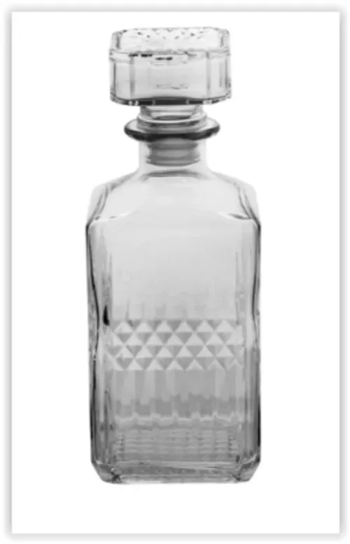 Decanter Quad Barroco 1000Ml Casual Home