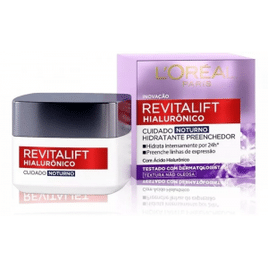 Creme Anti-idade Revitalift Hialurônico Noturno 49g L'oréal