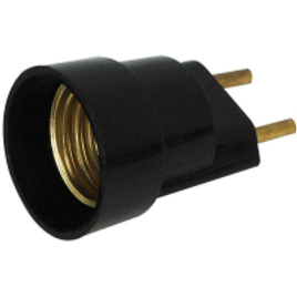 Bocal Adaptador Plug Macho Plastico Pt