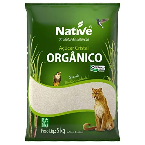 Açúcar Cristal Orgânico Native 5kg