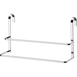 Toalheiro de Box Future Cromado 45 cm