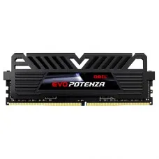 Memória DDR4 Geil Evo Potenza, 16GB, 3200MHz, Black, GAPB416GB3200C22SC