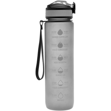 Garrafa Squeeze em Policarbonato 1L - Lyor