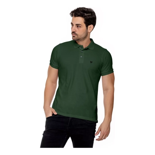 Camiseta Gola Polo Voker Com Proteção UV