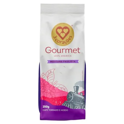 [REC/ LV 6 PG 5] 3 Corações Café Torrado E Moído Gourmet Mogiana Paulista Pacote 250G