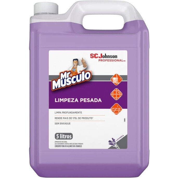 Mr. Músculo Professional Limpador Perfumado 5L