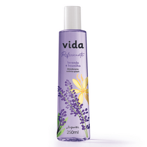 Desodorante Colônia Splash Vida Lavanda e Baunilha Jequiti - 250 ml