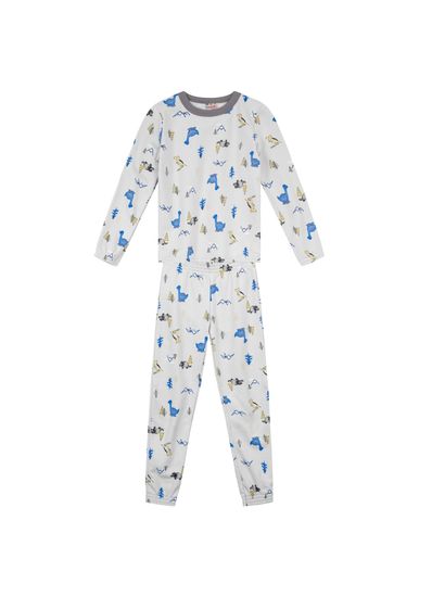 Pijama Infantil Menino Com Blusão E Jogger Brandili - 10