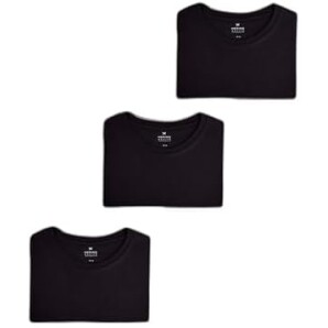 Kit Com 3 Camisetas Masculinas Básicas Hering