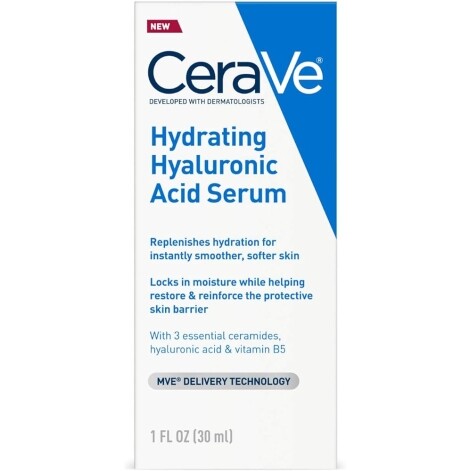 Serum de Ácido Hialurônico Cerave Hyaluronic com Vitamina B5 e Ceramidas