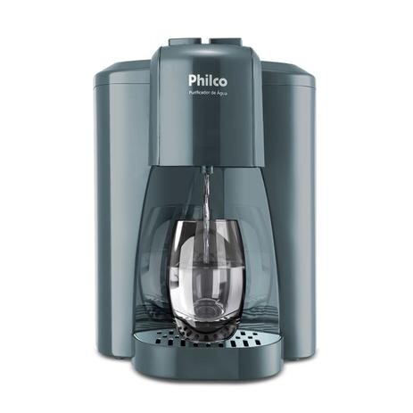 Purificador de Água Philco PBE09 Titanium Natural Gelada Bivolt