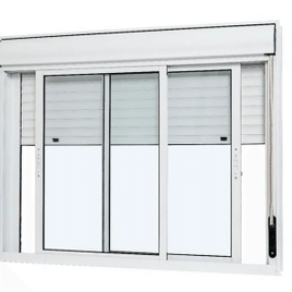 Janela De Alumínio 2 Folhas C/ven Integrada Classic- 120x150