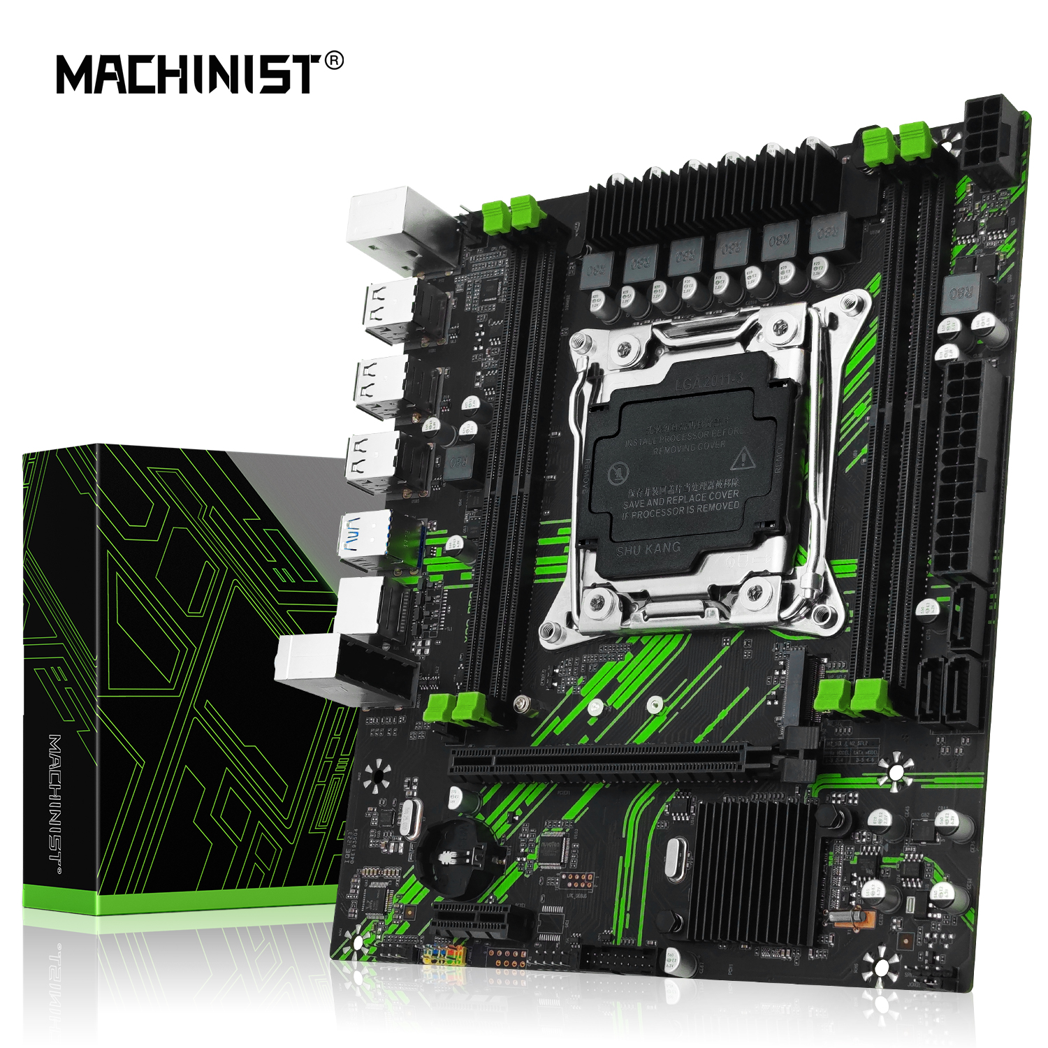 Placa mãe PR9 MACHINIST-X99 LGA 2011-3 V3/V4 DDR4