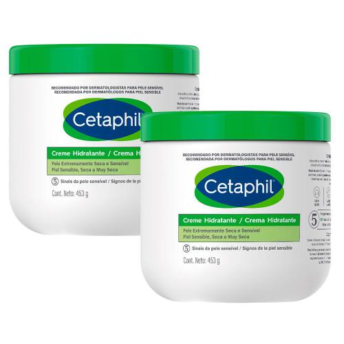 Kit 2 Cremes Hidratantes Cetaphil Galderma 453g