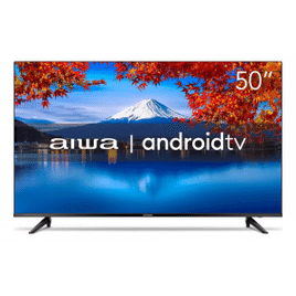 Smart TV LED 50" Aiwa 4K HDR AWS-TV-50-BL-02-A