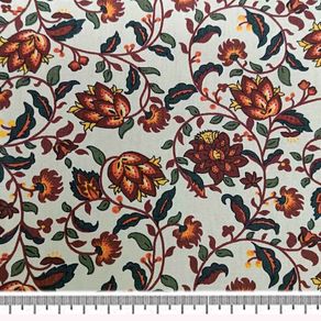 Tecido Tricoline Infantino Lg1,49 33384 Floripa Fnd Bege 1253-08 1