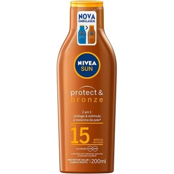 NIVEA SUN Protetor Solar Protect & Bronze FPS15 200ml