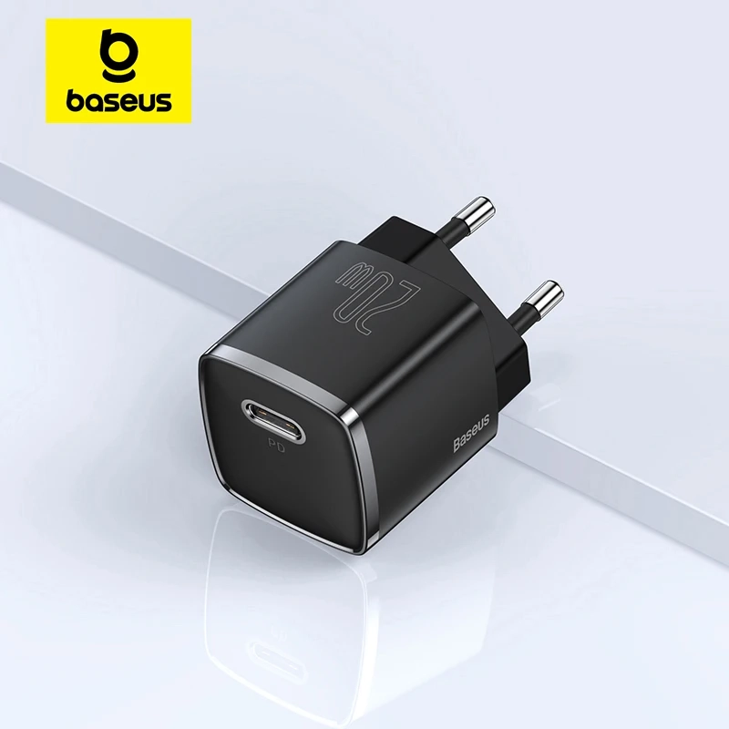 Carregador USB Portátil Baseus Tipo C 20w