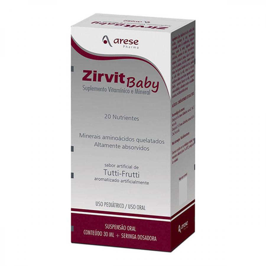 Zirvit Baby Suspensao Oral 30ml + Seringa Dosadora