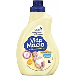 2 Unidades Amaciante Vida Macia Glicerina & Camomila 1L