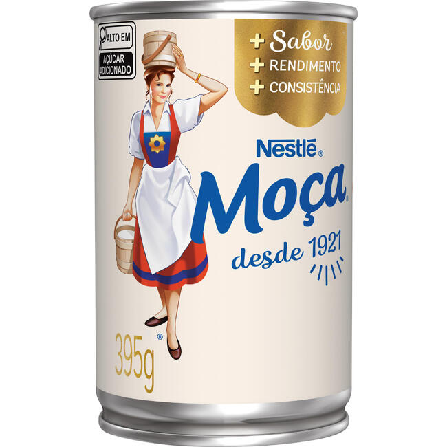 Leite Condensado Moça Lata 395g