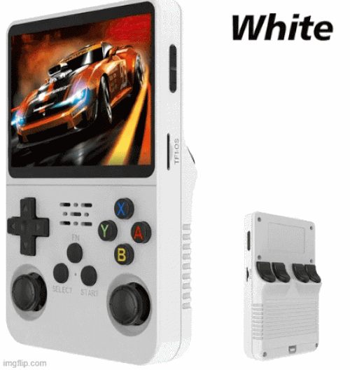 [Taxas Inclusas/Moedas] Console Portátil R36S Retrô 64GB, Tela IPS 3,5'' - + de 20 Emuladores