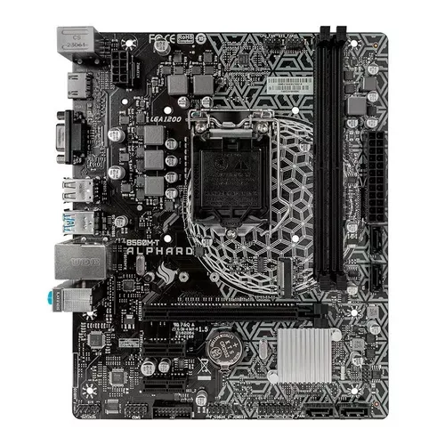 Placa Mae Pichau Alphard B560M-T, DDR4, Socket LGA1200, Chipset Intel B560, PCH-ALPDB560M-T