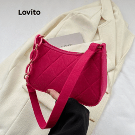 Lovito Bolsa de Ombro Pequena com Corrente