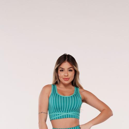 Cropped Feminino Energy Academia Fitness