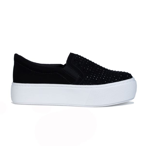 Slip On M Shuz Hotfix Shine Feminino