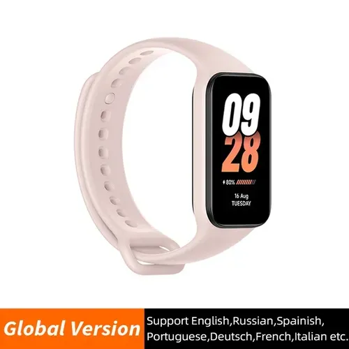 Smartband Xiaomi Mi Band 8 Active, Versão Global, Display de 1,47