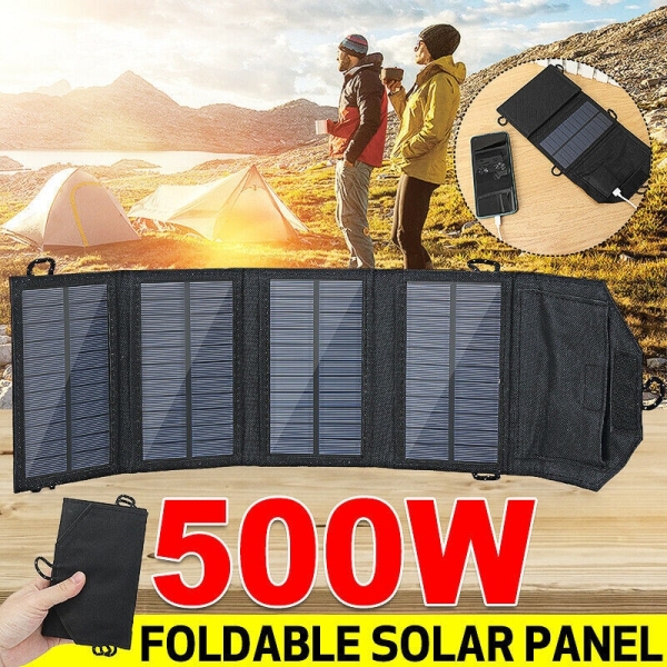 Painel Solar Dobrável Portátil