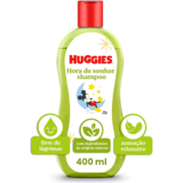 2 Unidades de Shampoo Huggies Chá de Camomila - 400ml