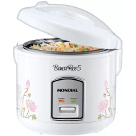 Panela Elétrica de Arroz 5 Xícaras Bianca Rice Mondial - NPE-05-5X
