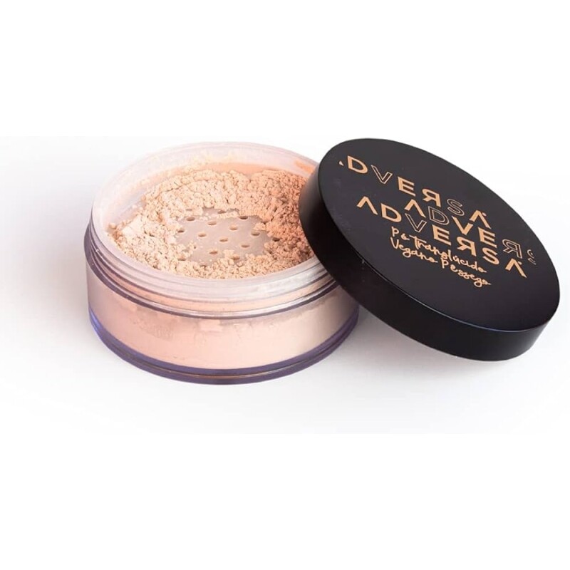 Pó facial Translúcido Vegano ADVERSA Pêssego