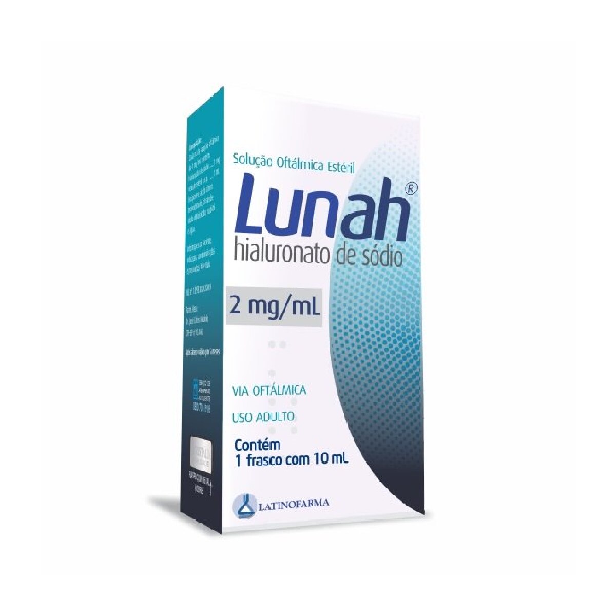 Lunah 2mg Solucao Oftalmologica 10ml