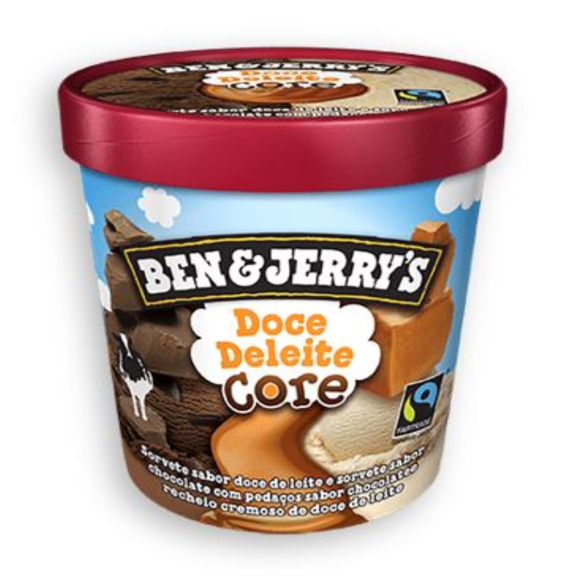 Sorvete Ben&Jerrys Doce De Leite 458ml