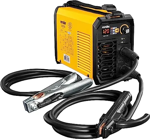 [PRIME + PIX] Vonder, Inversor Para Solda Com Eletrodo E Tig, 120 A, Riv 122, Com Display Digital, Monofásico, 127 V~ - 220 V~ - Seleção Automática.