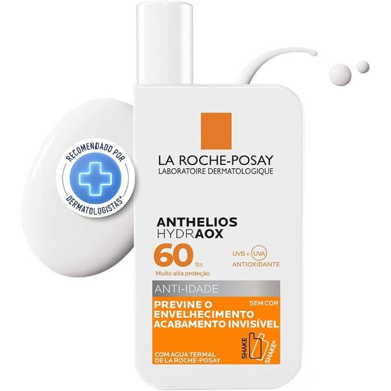 La Roche-Posay Protetor Solar Anti-Idade e Antioxidante Textura Fluida Ultra Leve - 50g