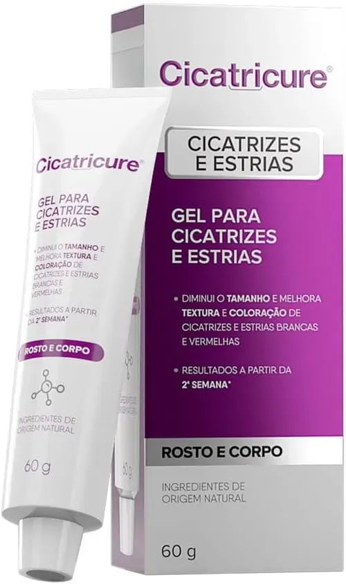 Gel para Cicatrizes e Estrias Cicatricure Rosto e Corpo com 30g