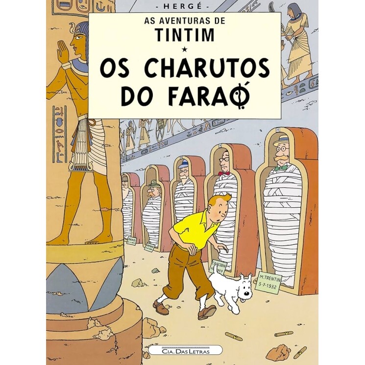 HQ Tintim os Charutos do Faraó - Hergé